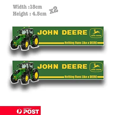 $7 • Buy John Deere Tractor 6R 130 Logo 1956 Farming  Vinyl  Sticker 