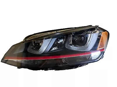 $739.99 • Buy Fit Volkswagen Golf Gti 2014-2017 Left Curve Led Headlight Head Light Lamp Xenon