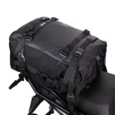 10L Motorcycle Scooter Tail Bag Top Case Bag W/ Straps Universal Waterproof • $49.40