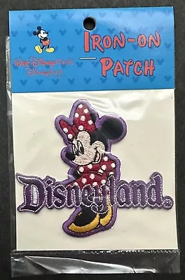 NIP Walt Disney Disneyland Resort Minnie Mouse Embroidered Patch • $6