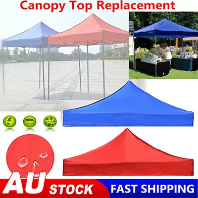 Garden BBQ Gazebo Top Cover Cloth Roof Replacement Fabric Tent Canopy 2x2m 3x3m • $10.25