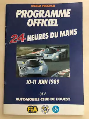 Le Mans 24 Hours 1989 Race Programme (great Condition) • £24.95