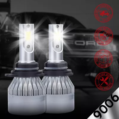 XENTEC LED HID Headlight Conversion Kit 9006 6000K For 1993-1997 Volvo 850 • $19.80