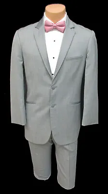 $19.99 • Buy Boys Jean Yves Grey Tuxedo With Pants Summer Wedding Cruise Ring Bearer Size 3