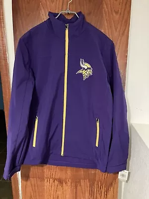 NWT NFL Minnesota Vikings Jacket Full Zip Purple • $31.99