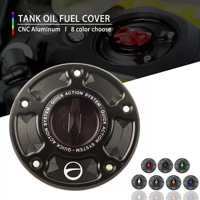 Motorcycle Racing Tank Fuel Gas Cap Cover Keyless Fit Honda CBR1000RR / SP 14-16 • $42.21