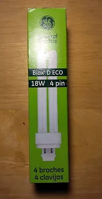 GE General Electric Biax D ECO 18w G24q-2  4 Pin Lamp Bulb F18DBX/841/ECO4P • $8.50