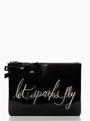 £44.31 • Buy Kate Spade Handbag Let Sparks Fly Georgie Clutch Bag/iPad/tablet Case-NWT