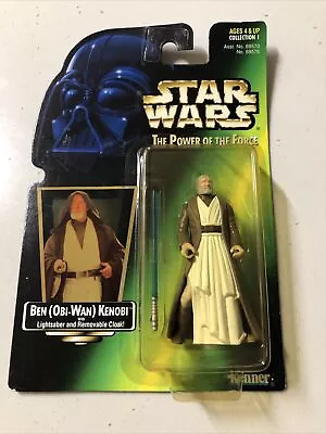 Star Wars Ben Obi Wan Kenobi Lightsaber Removable Coat Kenner 1997 • $25