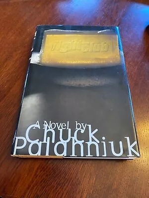Chuck Palahniuk - Fight Club HB DJ 1st Edition 3rd Printing 1996 - First Edition • $49