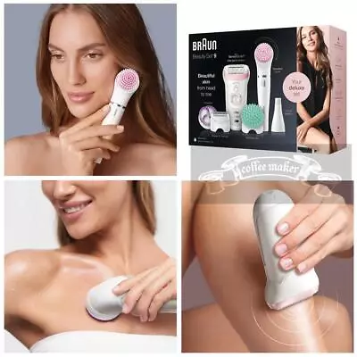 Braun 9pcs Beauty Set Shave Epilator Women FaceBody &Leg Wet & Dry For AU STOCK • $275.97