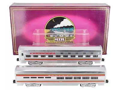 MTH 20-6121 O Santa Fe 60' Sleeper/Diner Aluminum Passenger Car Set (Set Of 2) • $116.14