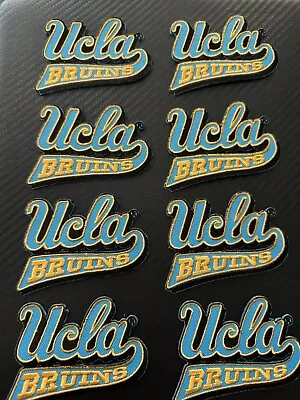 (8) Ucla Bruins Classic Retro Script Logo Patches Basketball New Old Stock 🏈 🏀 • $20