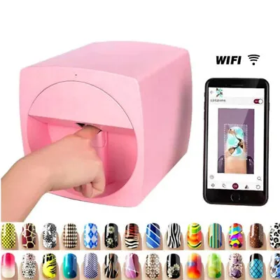 O'2Nails Mobile 3D DIY Nail Printer App Control Nail Art Machine Home Salon • $647.69