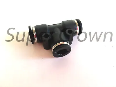 Pneumatic Union Tee Tube OD Push In To Connect Air Fitting One Touch • $2.35