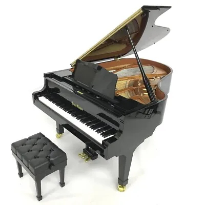 SEGA TOYS Black Grand Pianist 1/6 Miniature Grand Piano With AC Adapter • $160