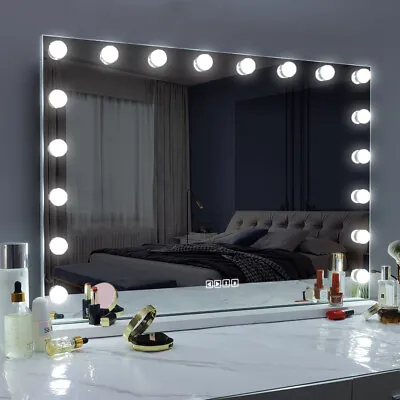 Hollywood Mirror Vanity Make Up Mirror With Lights LED Dressing Table Mirror • £159.99