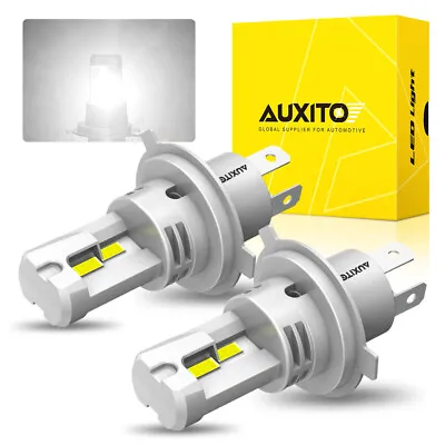 AUXITO Combo 2 H4 9003 LED Headlight Kit Bulbs High Low Beam Super White 80000LM • $34.19