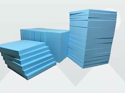 £6.97 • Buy BLUE Foam Custom Size For Seater, Sofa, Chair Replacement Camper Van Diy Box