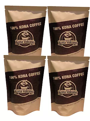 Ground Kona Volcano Coffee 2.0oz Bag 4 Pack • $22