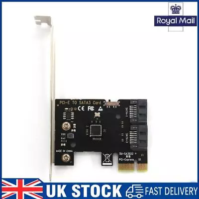 Pci-e To SATA 3.0 Internal 6Gbps Ports Disk Expansion Card • £10.89