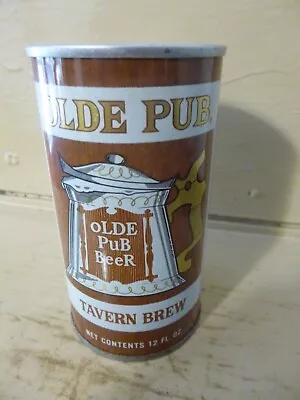 Olde Pub Tavern Brew Steel Beer Can        -[empty Cans Read Desc.]- • $1.25