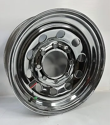 16 Inch  8 Lug   Chrome   Mod  Trailer  Wheel    16865CH-MOD • $89