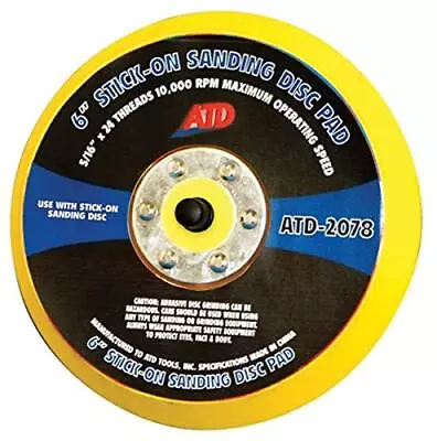 2078 6 Stick-on Sanding Disc Pad • $15.22