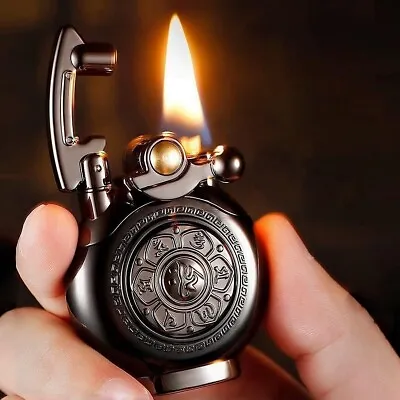 Pressure-Relief Lighter Vintage Antique LighterReusable Windproof Trench Unique • $27.99