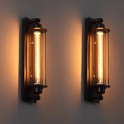 £26.99 • Buy E27 Modern Corridor Vintage Retro Industrial Black Ceiling Wall Light Lamp Bulb