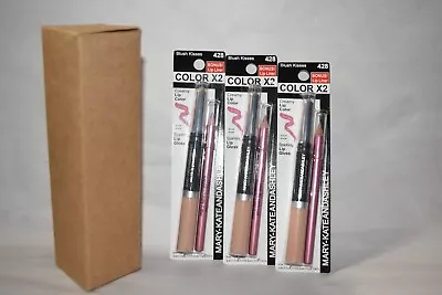 3 Packs Mary Kate & Ashley Lip Color Lip Gloss Duo + Lip Liner 428 Blush Kisses • $12.99