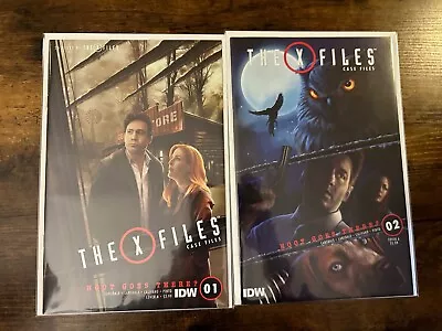 Full Set X-Files Case Files Hoot Goes There #1 2 IDW Publishing (2018) 1-2 • $8.99