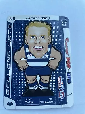 2016 AFL Teamcoach Footy Pop-Ups Josh Candy Geelong PU-19 • $2
