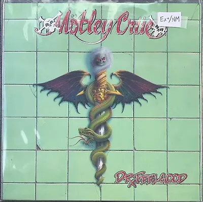 Motley Crüe - Dr. Feelgood (EX+/NM) Elektra Records - 9 60829-1 US 1989 • $140