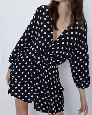Zara Polka Dot Dress - Size S - Brand New With Tags  • £10