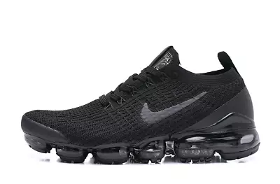 DS Nike Air Vapormax Flyknit 3 Men's Pure Black Air Cushion Shoes Us8-11 • $153.99