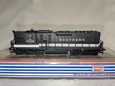 Atlas N Scale SD-24 Southern #6308 DCC Ready Diesel Locomotive With Box • $33