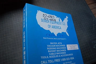$45 • Buy RAMVAC COMBO VACUUM TRAILER 2600 6300 Owner Operator Service Parts Manual Book