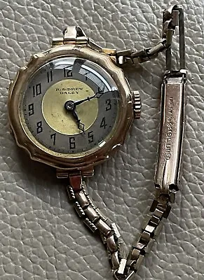 Rare Vintage 1920’s  9ct Gold Watch (Tavannes Movement) • $675