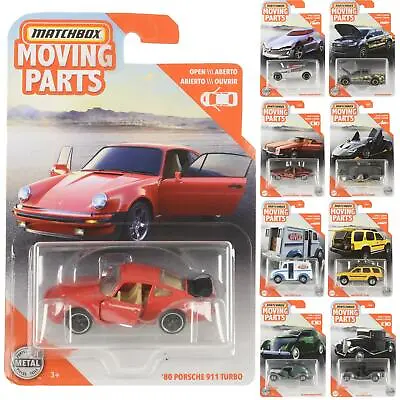 Matchbox Moving Parts Car Collection Die-cast Metal Vehicle Scale 1:64 • £9.99