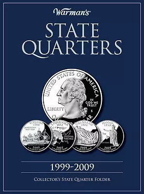 50 State Quarters Album Territories Collector Coin Folder Collecting Binder Book • $9.91