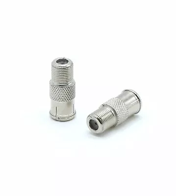 Coax Cable RG6 Compression Connectors - Push On Coaxial F Connector - 50 Pack • $29.97
