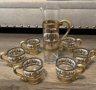 Vintage MCM Russian Martini Cocktail Set 7 Pieces Set • $55