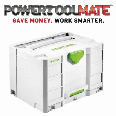 £79.99 • Buy Festool 200117 Systainer T-LOC SYS-Combi 2 (396mm X 296mm X 263mm)