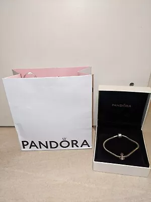 $58 • Buy PANDORA Bracelet & Xmas Tree Charm