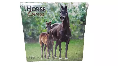 Horse Lovers | 2024 7 X 14 Inch Monthly Mini Wall Calendar • $9.95