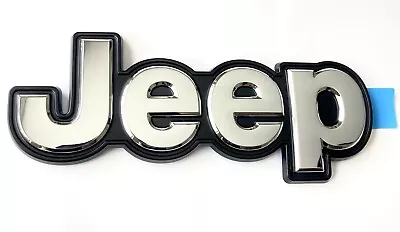 New Oem Jeep Cherokee Rear Badge Lift Gate Emblem Mopar Nameplate 68203661aa • $32.89