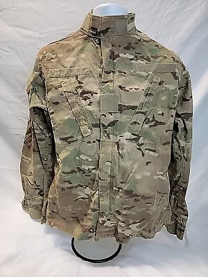 US Military Army Multicam OCP  Shirt Coat/Jacket  Small Reg  • $22.68