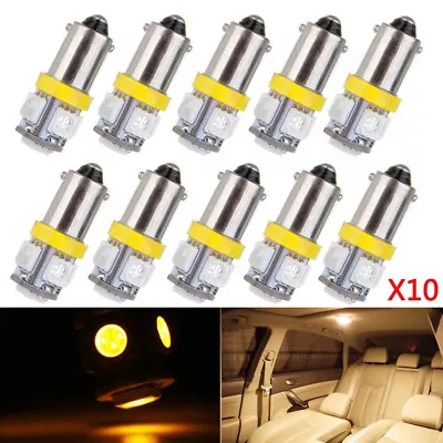 10PCS T11 BA9S LED T4W H6W 1895 363 5050 5SMD Car Wedge Side Light Bulb Lamp • $9.99