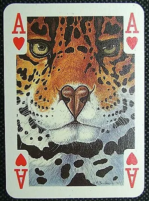 £9.49 • Buy 1 X Playing Card Friends Of The Earth – Keith Brockie – Ace Of Hearts